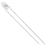 TRU COMPONENTS 1577378 LED wired Yellow Circular 3 mm 4000 mcd 40° LED 20 mA