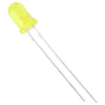 TRU COMPONENTS 1577388 LED wired Yellow Circular 5 mm 275 mcd 50° 20 mA