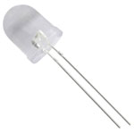 TRU COMPONENTS 1577411 LED Wired Green Circular 10mm 3900mcd 25° 20mA