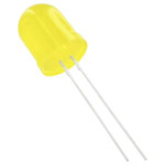 TRU COMPONENTS 1577413 LED Yellow Circular 10 mm 900 mcd 50° 20 mA Wired