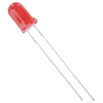 TRU COMPONENTS 1577468 LED wired Red Circular 5 mm 75 mcd 50° 20 mA