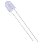 TRU COMPONENTS 1577496 LED wired Blue Oval 5mm 650mcd 110° 50° 20mA