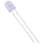 TRU COMPONENTS 1577497 LED wired Blue Oval 5mm 1250mcd 110° 50° 20mA