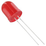 TRU COMPONENTS 1577510 LED Wired Red Circular 10 mm 325 mcd 50° 20 mA