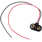 Keystone 237 Battery Clip PP3 9V 200mm T Style Lead Side Entry