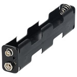 Comfortable BH342-1B 4 x AA Long Battery Holder