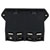 Bulgin BX0026 Battery Holder 2 x PP3 - Panel Mount