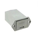 Bulgin BX0023/GY 9V PP3 Battery Holder, Solder Tag Contact - Grey