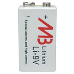 Microbatt PP3 Lithium Battery Cell