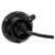 Bulgin PX0843/B USB Cable Type B Socket to Crimp Receptacle Black