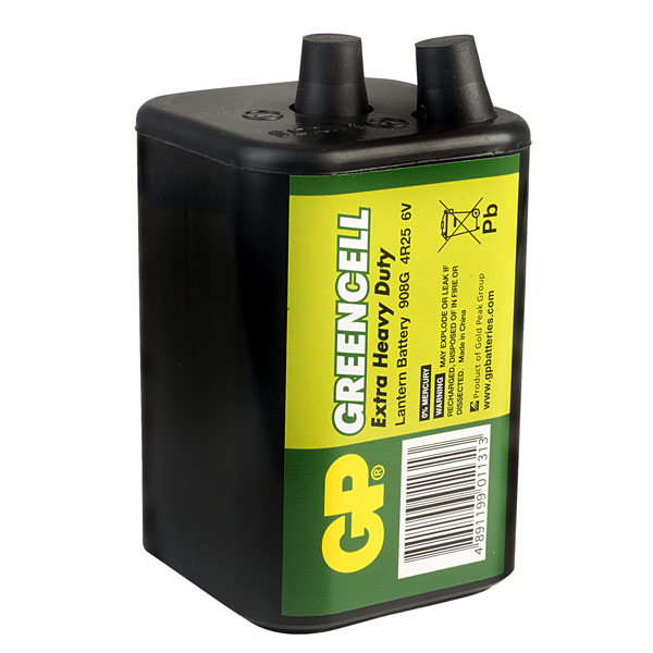 GP Carbon Zinc Lantern Battery 908