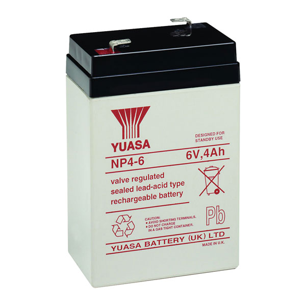 Click to view product details and reviews for Yuasa Np Series Np4 6 Valve Regulated Lead Acid Battery Sla 6v 40ah.