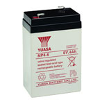 Yuasa NP Series NP4-6 Valve Regulated Lead-Acid Battery SLA 6V 4.0Ah