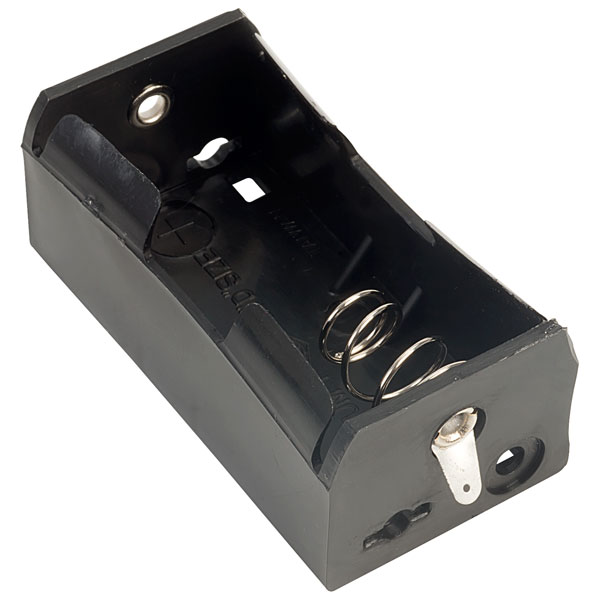 TruPower 111D Battery Holder 1x D Solder Tags Rapid Online
