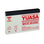 Yuasa NP Series NP2-12 Valve Regulated Lead-Acid Battery SLA 12V 2.0Ah