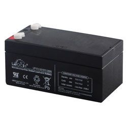 Leoch LP12-3.2 Sealed Lead Acid Battery SLA 12V 3.2Ah