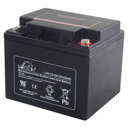 Leoch AGM-50-EV Deep Cycle Sealed Lead Acid Battery SLA 12V 42Ah ...