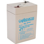 CamdenBoss BEL060045 AGM Series SLA Battery 6V 4.5Ah