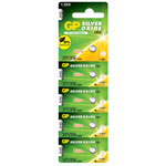 GP GPPBS377F017 Silver Oxide Button Cell 377 (SR66) (Card of 5)