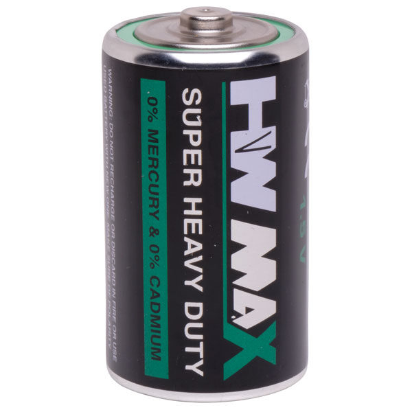 HiWatt ER20MX Heavy Duty Zinc Chloride D Battery Rapid Online