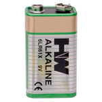 Hi-Watt 6LR61X Alkaline PP3 Battery