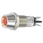 TRU COMPONENTS 1587953 TC-R9-115L Indicator Light LED Red 24V Industrial Panel