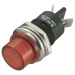 TRU COMPONENTS 1587996 Red LED indicator light 12V DC Industrial Panel