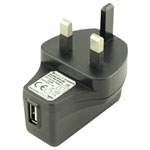 Ideal Power 15DYS605-050120S-6 Fixed UK Plugtop PSU 5V 1.2A USB Output