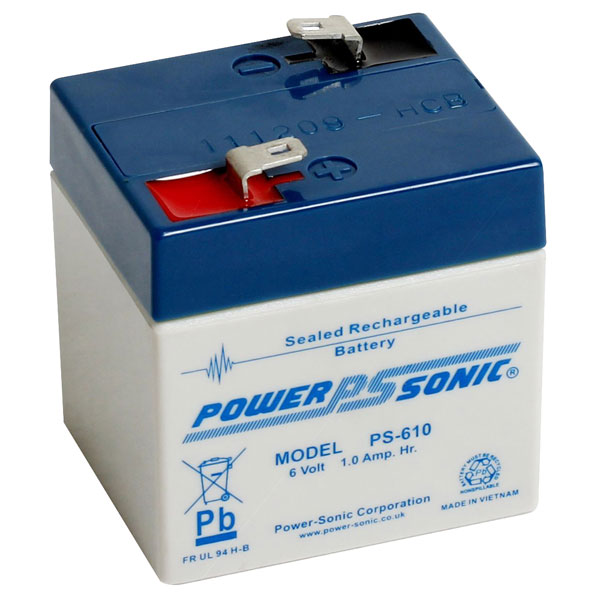 Click to view product details and reviews for 6v 10ah Sealed Lead Acid Sla Battery Powersonic Ps 610.