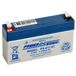 Powersonic PS-612ST 6V 1.3Ah Sealed Lead Acid SLA Battery