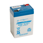 Powersonic PS-640 6V 4.5Ah Sealed Lead Acid SLA Battery