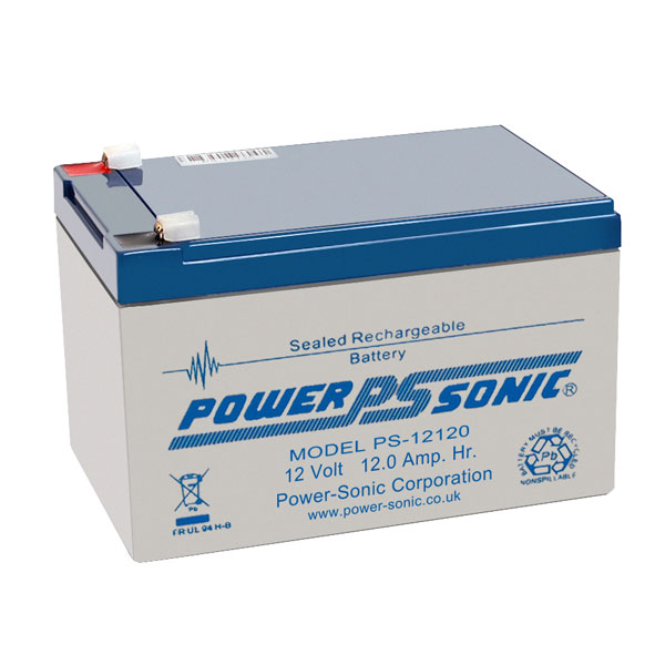 12V 12.0Ah SLA battery Powersonic PS-12120
