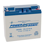 Powersonic PS-12170 12V 17.0Ah Sealed Lead Acid SLA Battery