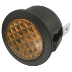 TRU COMPONENTS 1588047 Standard indicator light 24V DC amber signal light