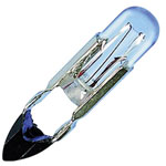 TRU COMPONENTS 1590289 Signal light bulb 24 V 1.20 W T5.5 k Clear 1 pc