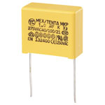 TRU COMPONENTS 450268 MKP-X2 suppression capacitor Radial 1µF 275VAC 10% 22.5mm