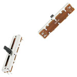 TRU COMPONENTS 702149 Slider pot 10kΩ Mono 0.1W linear Slide Potentiometer