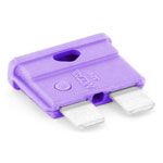 TRU COMPONENTS 8551184 Car standard blade-type fuse 3A Violet Automotive