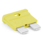TRU COMPONENTS 8551208 Car fuse standard blade-type 20A Yellow Automotive
