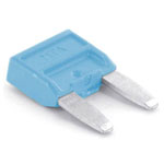 TRU COMPONENTS 8551284 Car mini blade fuse 15A Light blue Automotive