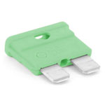 TRU COMPONENTS 8551288 Car blade-type fuse 30A Light green Automotive