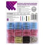 TRU COMPONENTS T25C048 Insulated butt joint connectors 0.3-6.0mm² 350pcs assort.