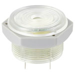 TRU COMPONENTS TC-10475832 Piezo buzzer 95 dB 12 V DC Blue LED 1 pc