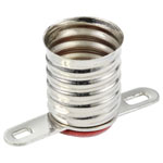 TRU COMPONENTS TC-10477716 Bulb holder Socket mini bulb E10 Solder tag 1 pc