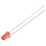 TRU COMPONENTS TC-10551844 LED wired Red 3 mm 330 mcd 30° 12 mA 5 V