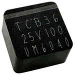 TRU COMPONENTS TC-11023948 Electrolytic capacitor SMD 0603 100µF 25V 20%