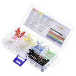 TRU COMPONENTS TC-11441768 LED Wired Red Yellow Blue 5 mm 20mA 3.4 V 19000mcd