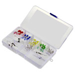 TRU COMPONENTS TC-11446232 LED set Red Yellow Green Blue Warm Cold White 5 mm