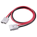 TRU COMPONENTS TC-12195680 High Current Connector Cable 1000 mm Black Red