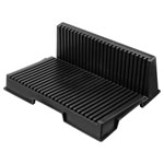 TRU COMPONENTS TC-12277176 ESD board holder conductive L265xW205xH95 mm